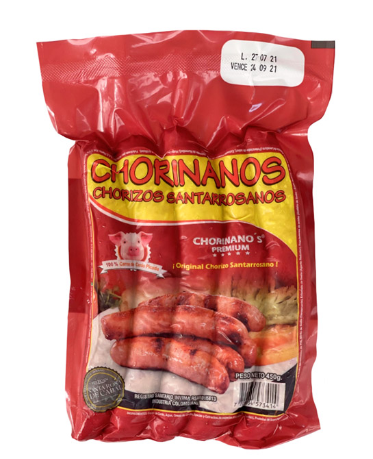 Chorizo Santarrosano premium Chorinanos