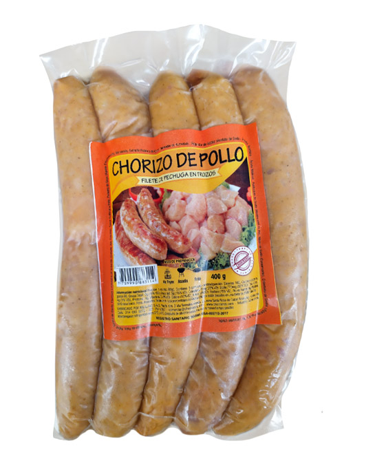 Chorizo premium de pollo Chorinanos