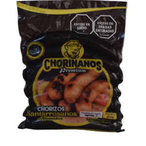 CHORIZO PREMIUM SANTARROSANO AHUMADO 450 GR
